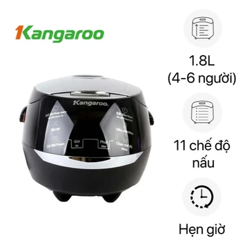 Nồi cơm điện tử Kangaroo KG595 1.8L